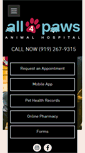 Mobile Screenshot of apexvethospital.com